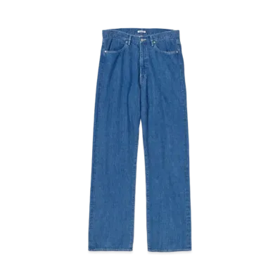 AURALEE SELVEDGE LIGHT DENIM PANTS "Light Indigo"