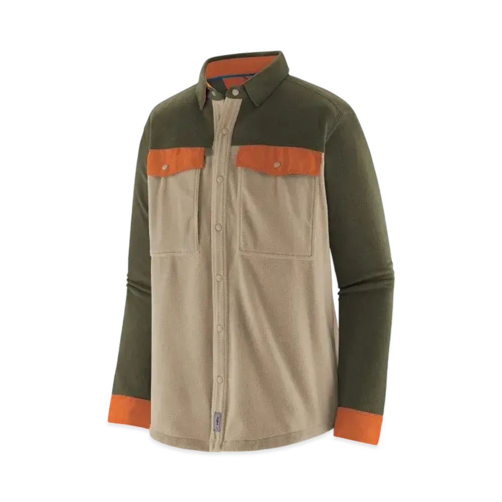 Patagonia Men's Long Sleeve Early Rise Snap Shirt "Grey"