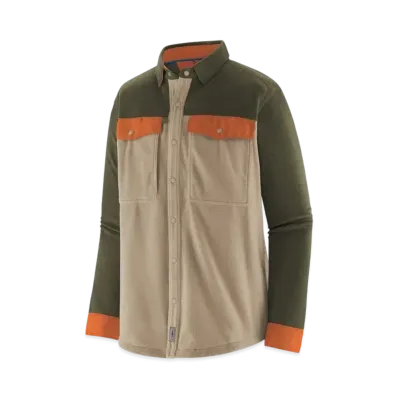 Patagonia Men's Long Sleeve Early Rise Snap Shirt "Grey"