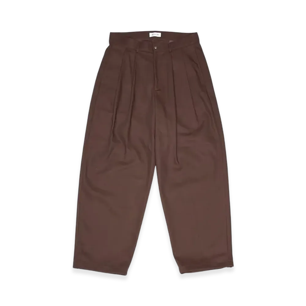 ALOUND Twotuck Tapered Chino Pants "Brown"