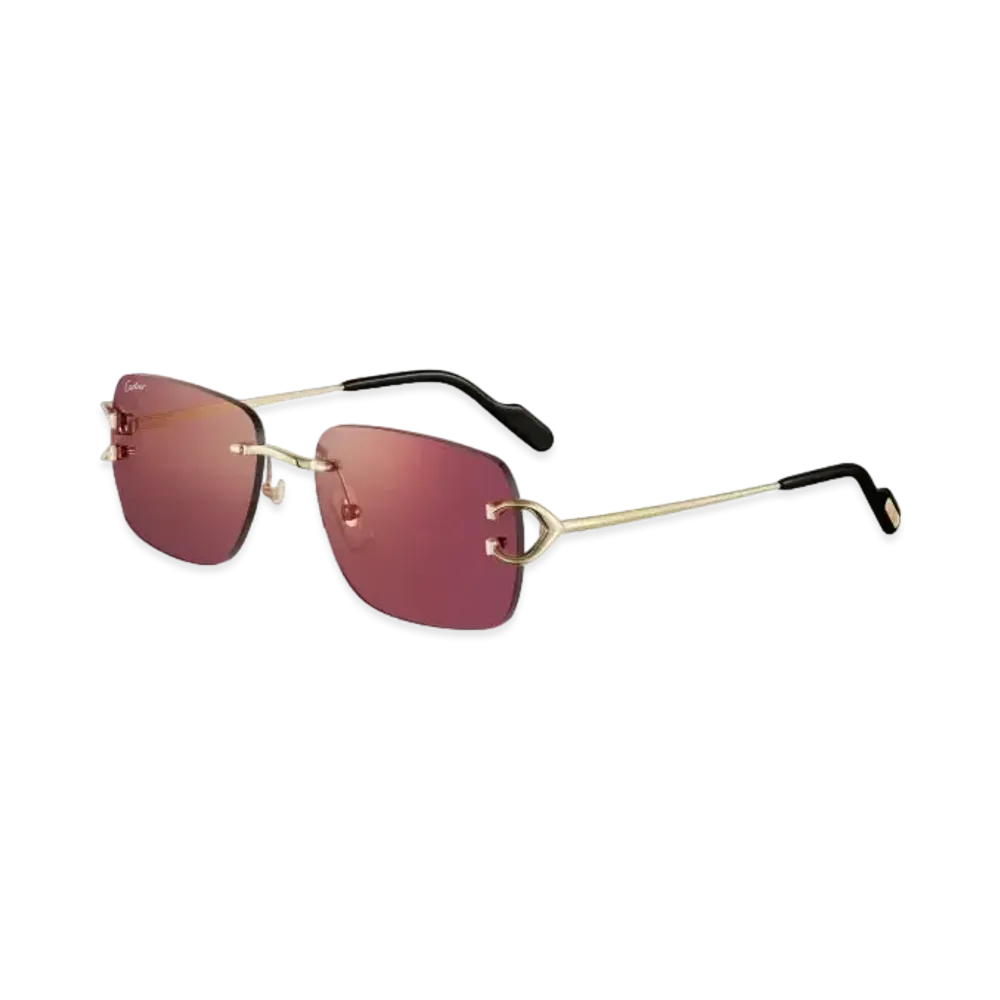Cartier Signature C de Cartier Sunglasses "Bordeaux"