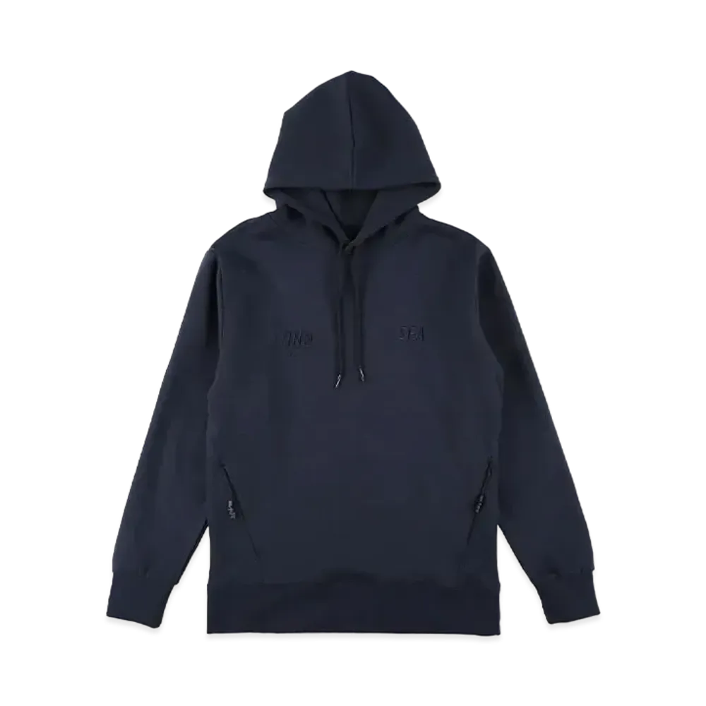 WIND AND SEA WDS-ES Tech Fleece Basic Hoodie "Navy Basic"