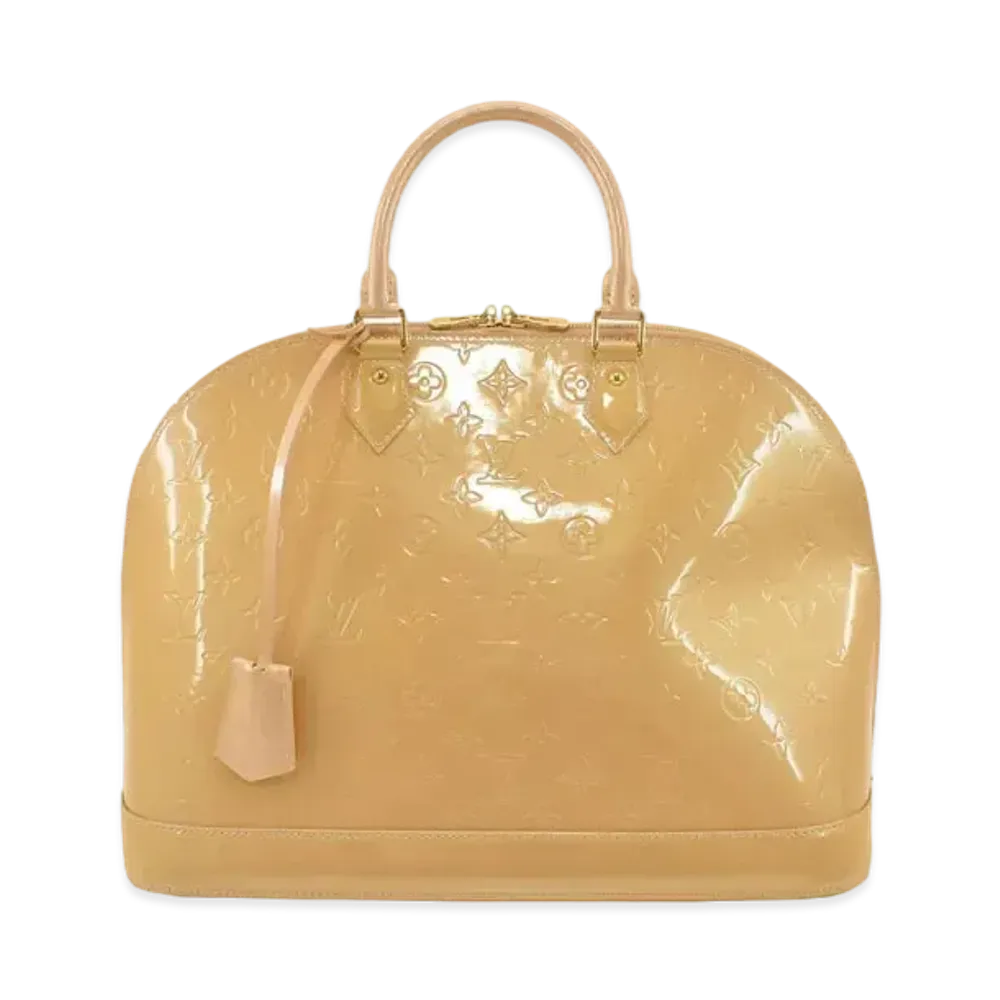 Louis Vuitton Alma MM Monogram Vernis "Rose Florentin"
