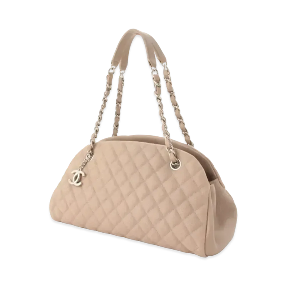 CHANEL Mademoiselle CC Chain Shoulder "Beige"