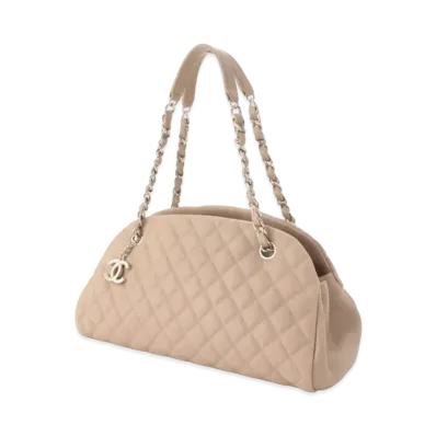 CHANEL Mademoiselle CC Chain Shoulder "Beige"