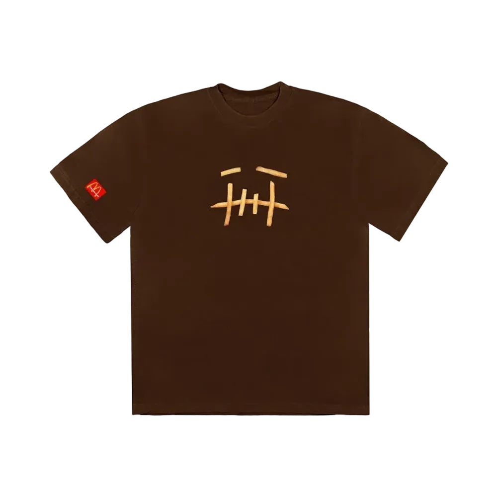 Travis Scott Cactus Jack x McDonald's Fry II T-Shirt "Brown"