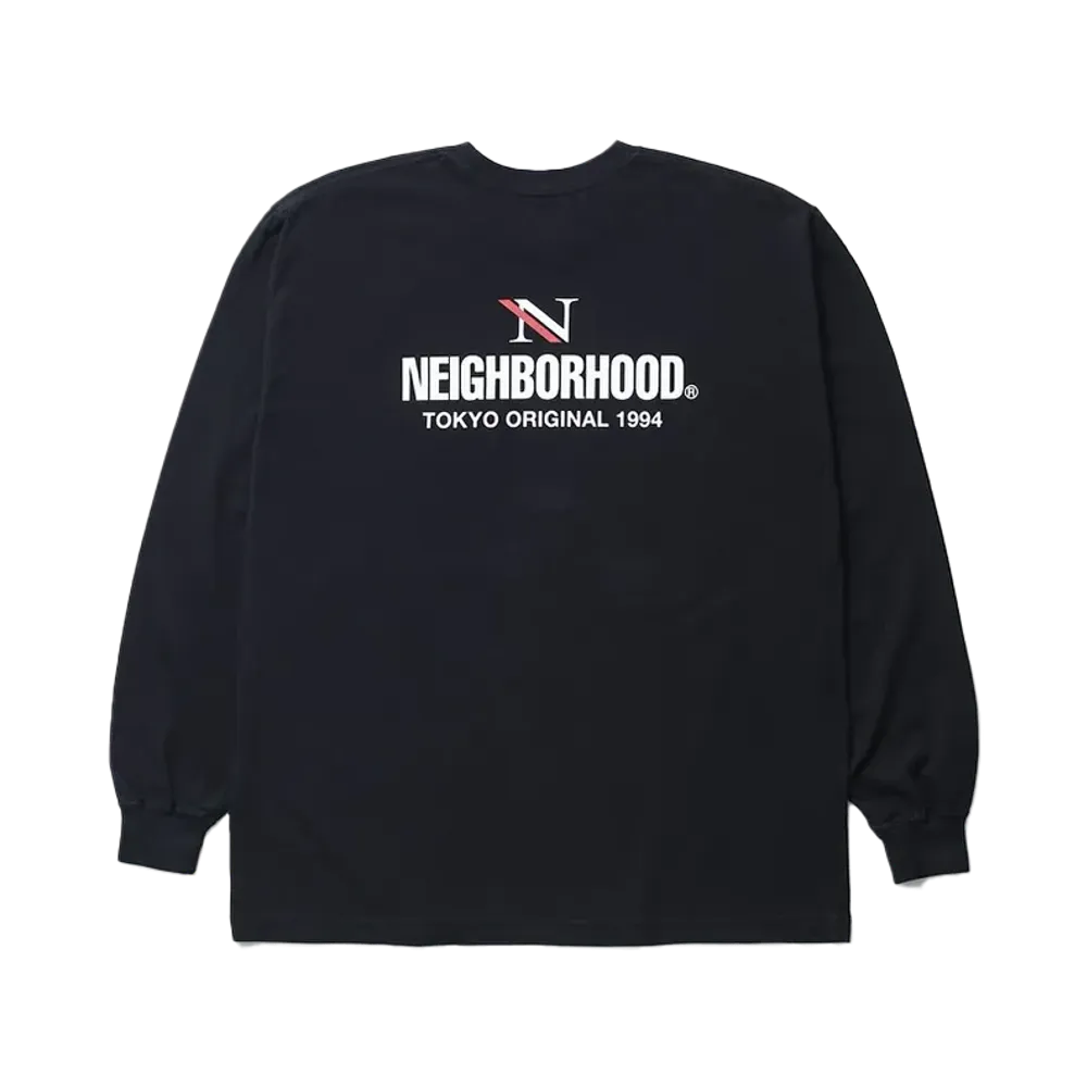 NEIGHBORHOOD x Fukuoka International Airport Ls Tee "Black"