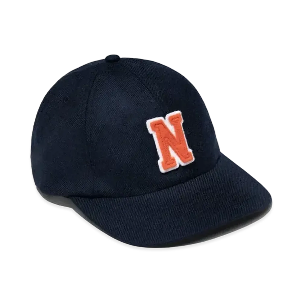 Noah Uni Wool 6-Panel "Navy"