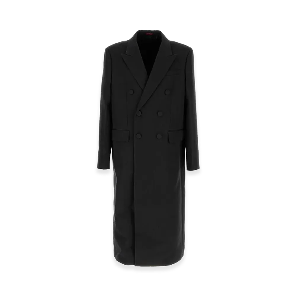 GUCCI Double-Breasted Coat "Gray"