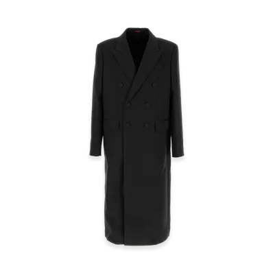 GUCCI Double-Breasted Coat "Gray"