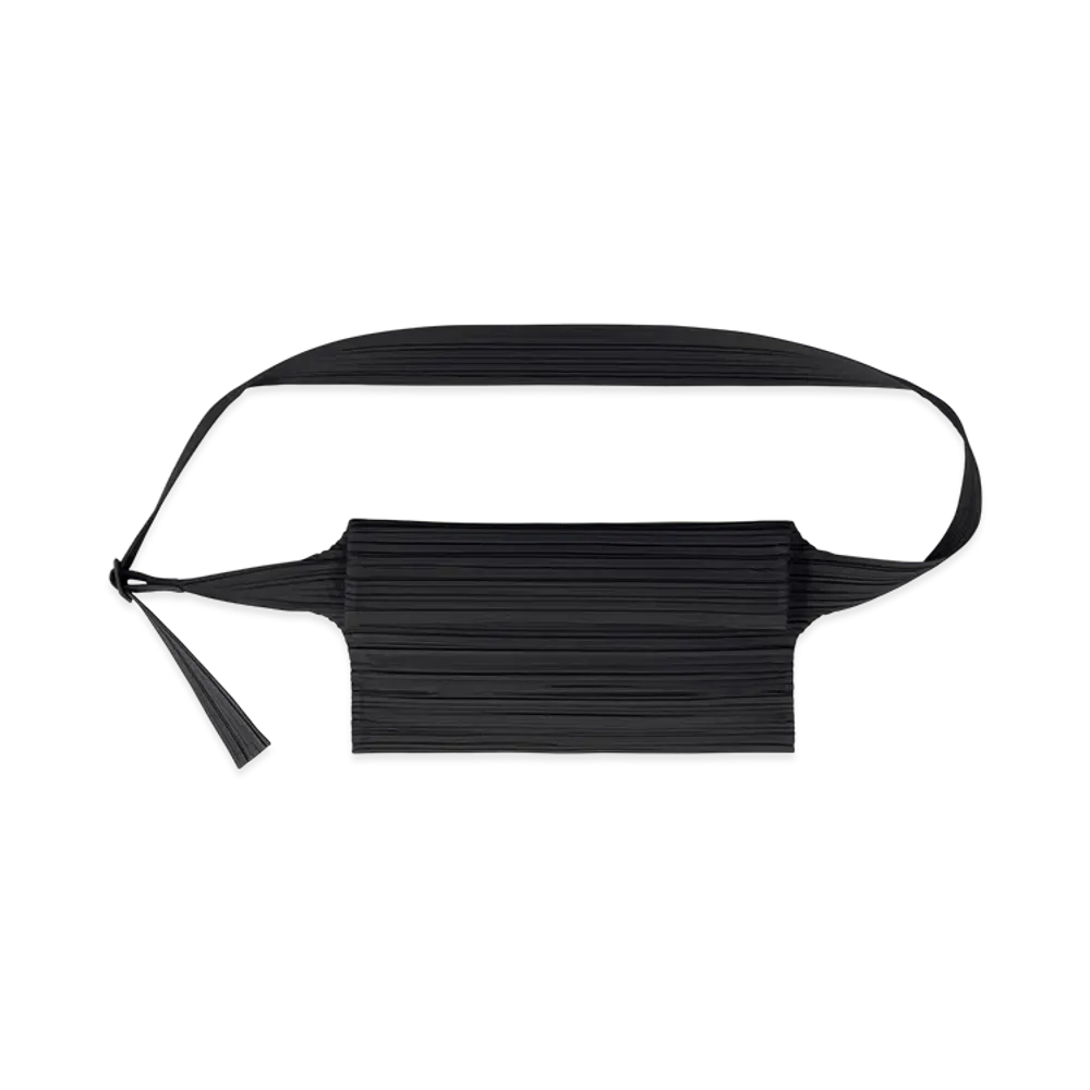 PLEATS PLEASE ISSEY MIYAKE Pleats Sacoche "Black"