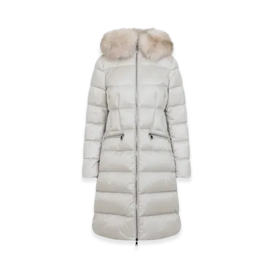 MONCLER Women's Miscellaneous Boedic Long Coat "Beige"
