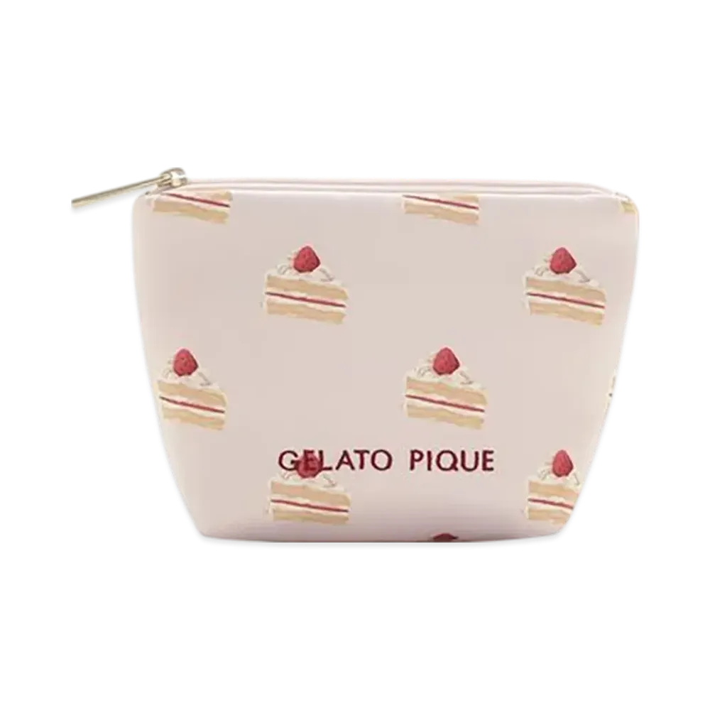 GELATO PIQUE Cake All Pattern Tissue Pouch "Pink"