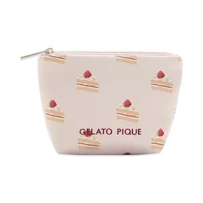 GELATO PIQUE Cake All Pattern Tissue Pouch "Pink"