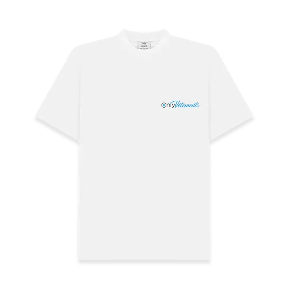 VETEMENTS Only Vetements Regular T-Shirt "White"