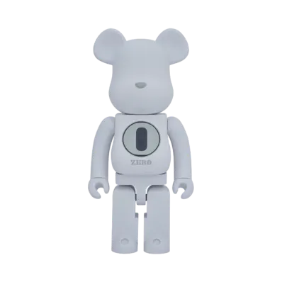 MEDICOM TOY "BEARBRICK" ROBERT INDIANA x fragmentdesign 1000% WHITE