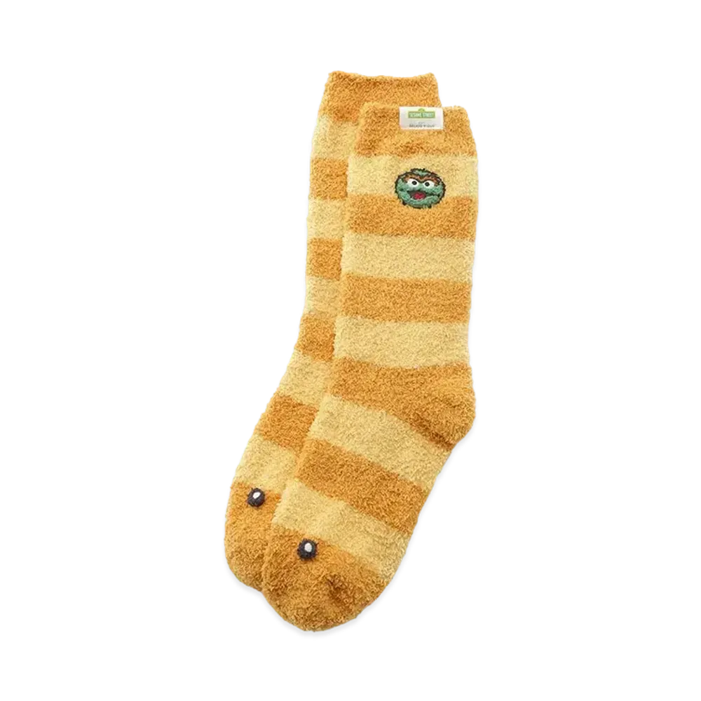 GELATO PIQUE x Sesame Street Homme Limey socks "Orange"