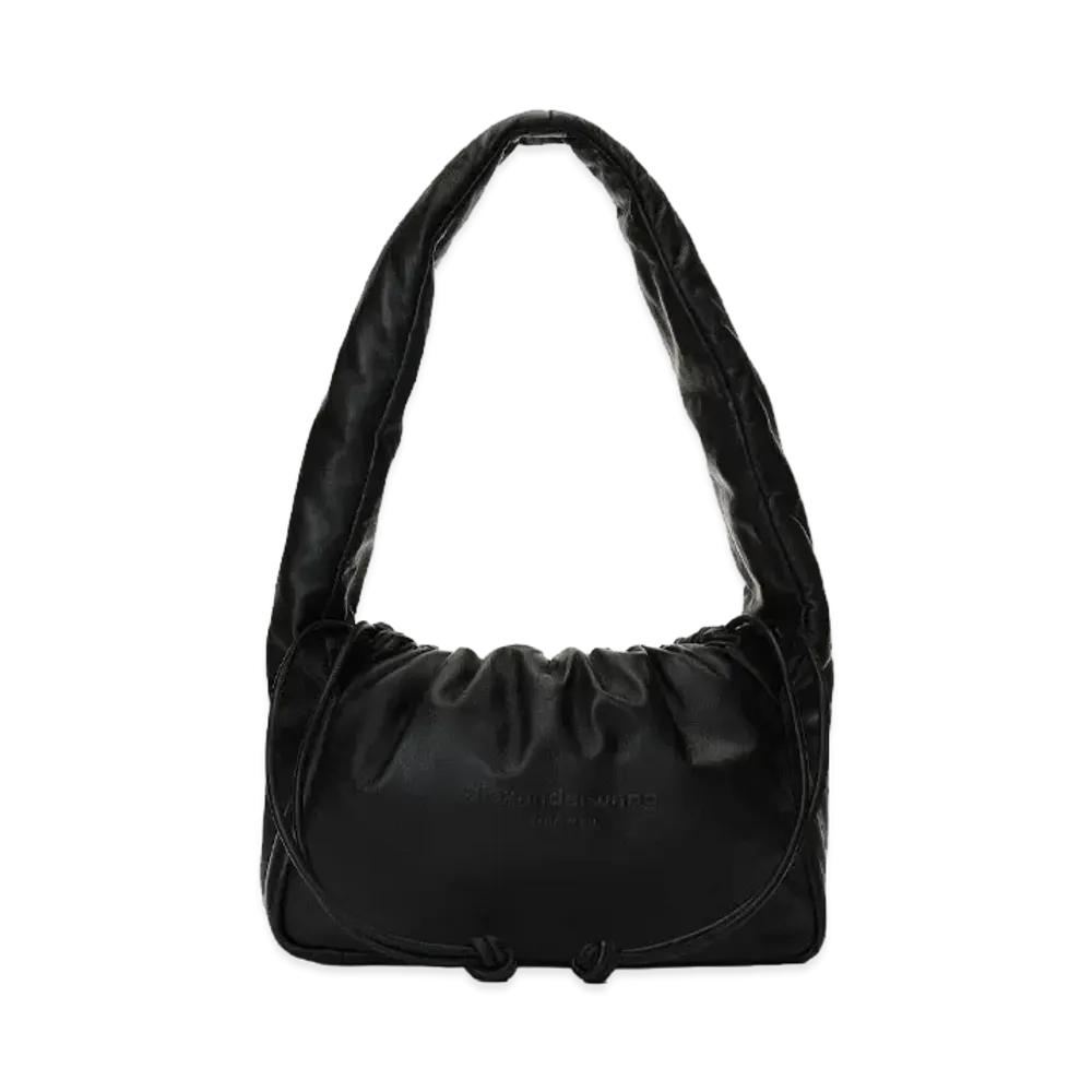Alexander Wang Ryan Buttery Leather Puff Lage Bag "Black"