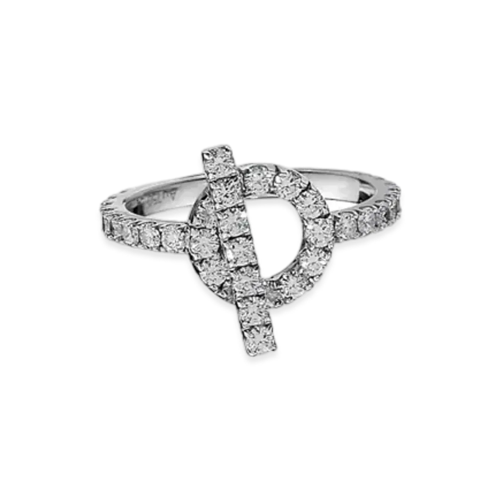 Hermes Finesse Ring "White Gold.Diamond"