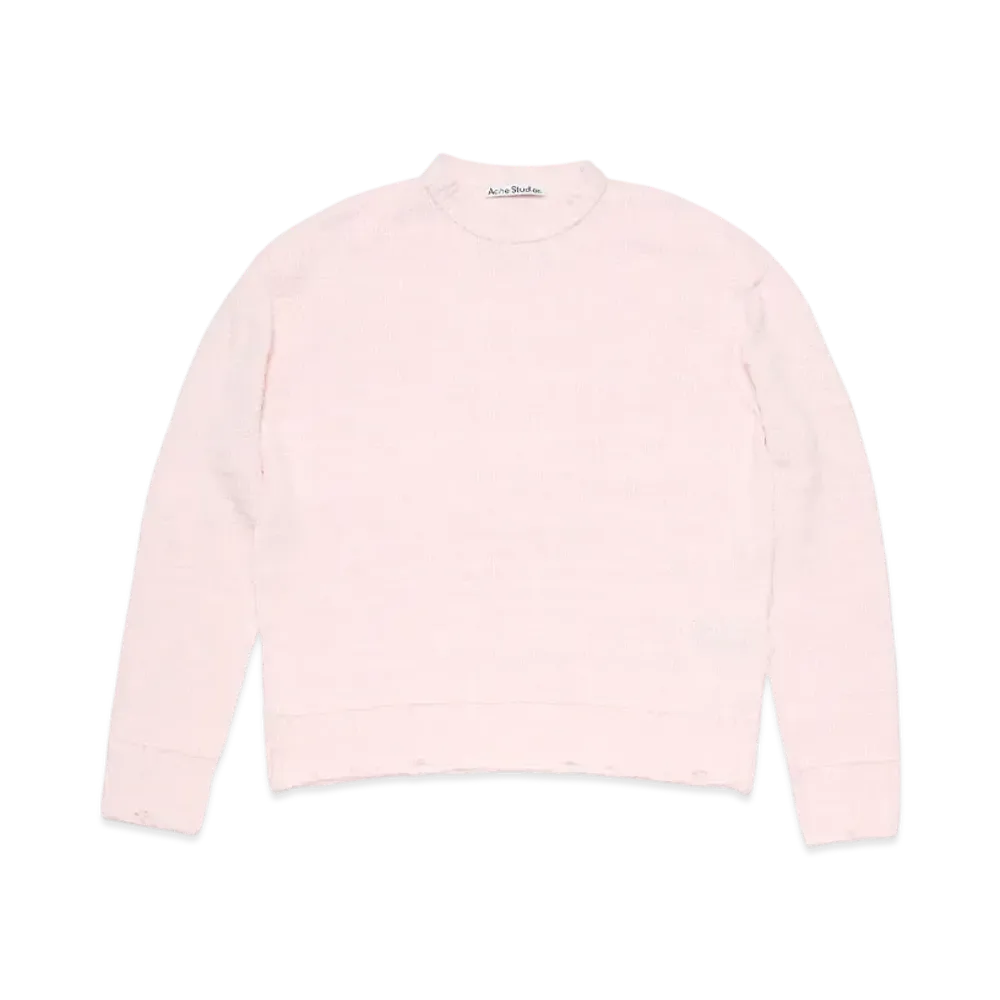 Acne Studios Knitted Sweater "Baby Pink"