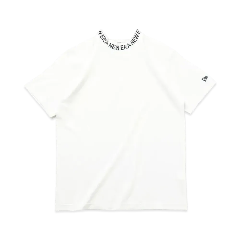 NEW ERA Golf Short Sleeve Kanoko Mid Neck T-Shirt "White"