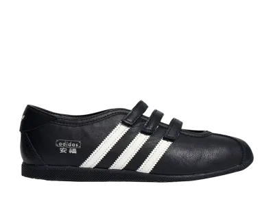 adidas Women's Anfu "Black/Cloud White/Gold Metallic"