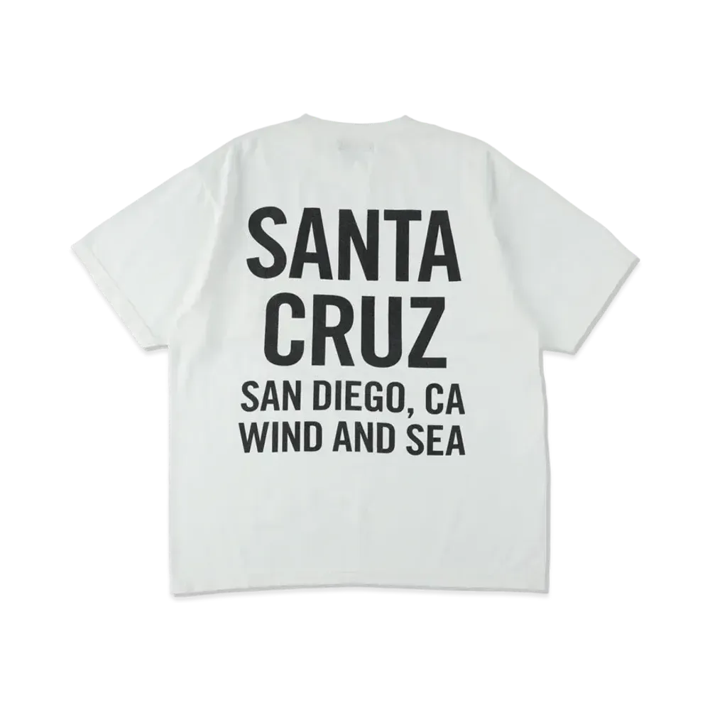 WIND AND SEA SD Santacruz S/S Pocket Tee "White"