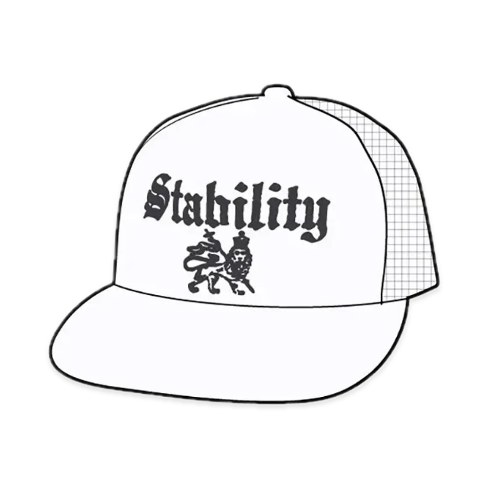Supreme Stability Mesh Back 5-Panel "White"