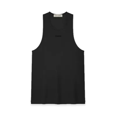 FEAR OF GOD ESSENTIALS Rib Tank "Vintage Black"