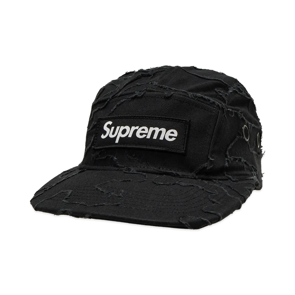 Supreme Layered Camo Camp Cap "Black"