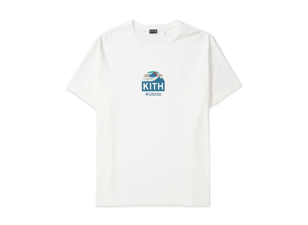 Kith x Columbia Eea Rain Tee "White"