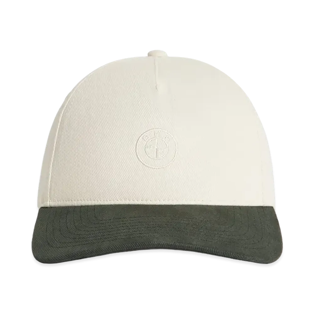 Kith x BMW Two-Tone Brushed Twill BL Pinch Crown Cap "Sandrift"