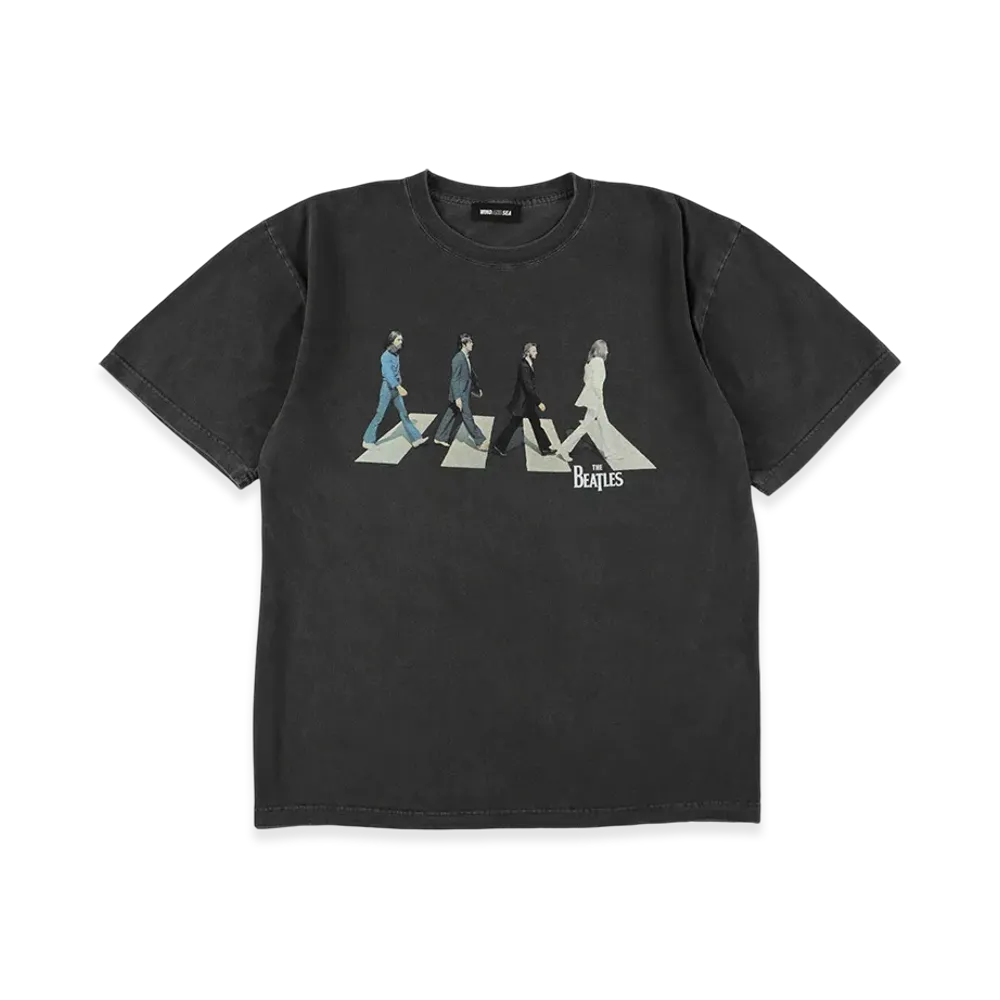WIND AND SEA Beatles Abby Road S/S Tee "Black"