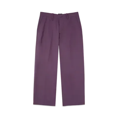 HUF Summer 25 Classic Wide Chino Pant "Dark Berry"
