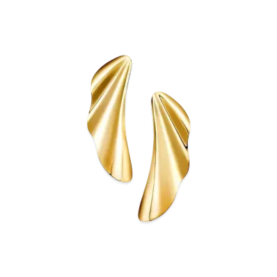 Tiffany & Co. Elsa Peretti High Tide Earrings "Yellow Gold"