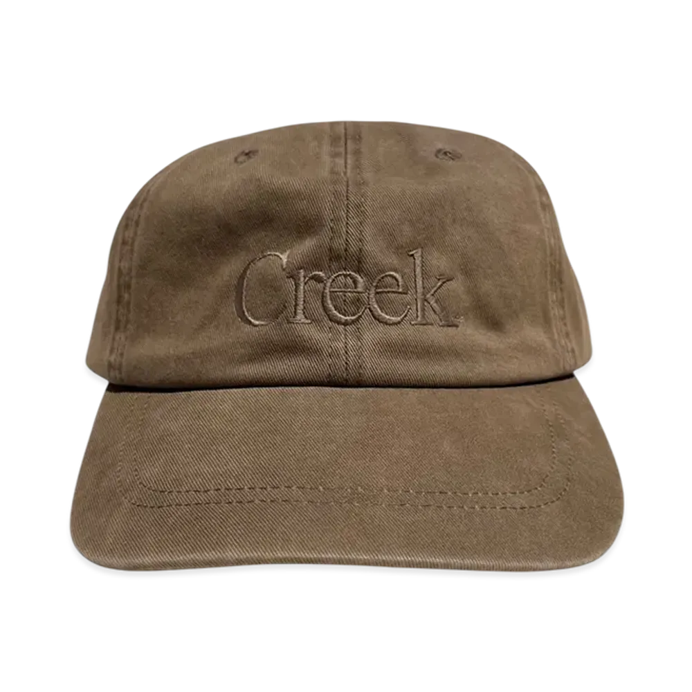 Creek Angler's Device Logo Cap "Brown"