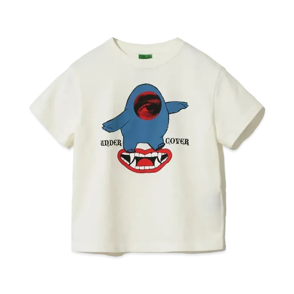 UNDERCOVER 24SS Cotton T-Shirt Kids "Off White"