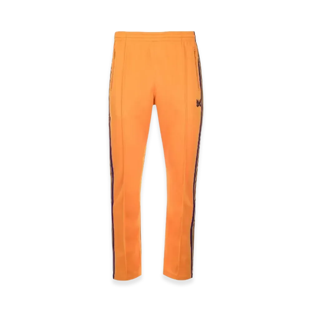 NEEDLES Narrow Track Pants Poly Smooth "YellowGold"