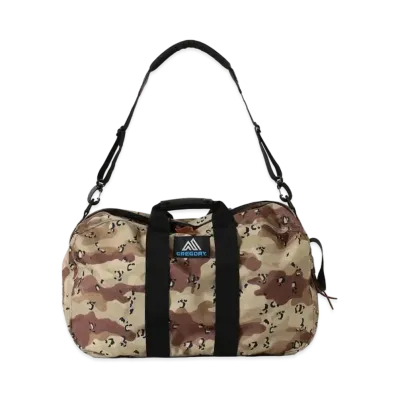 GREGORY x BEAMS Duffel Bag M "Choco Chip Camo"