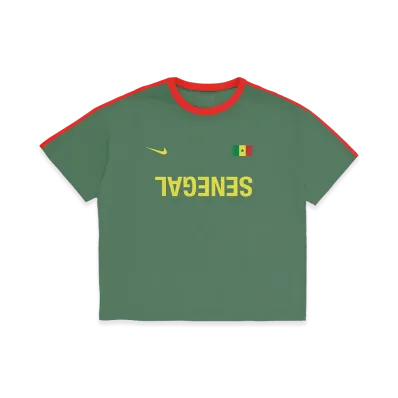 Travis Scott Cactus Jack x Nike Senegal Total 90 Tee "Green"