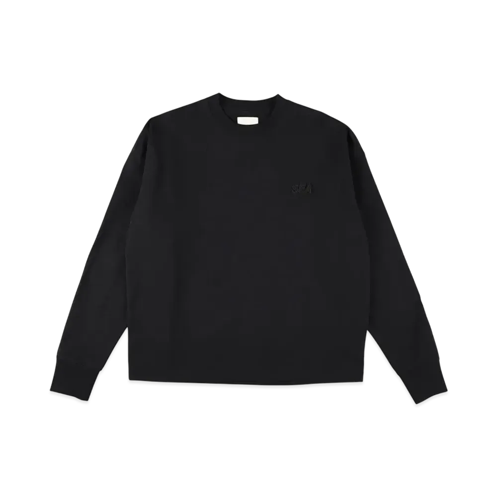 WIND AND SEA Cozy L/S Tee "Black"