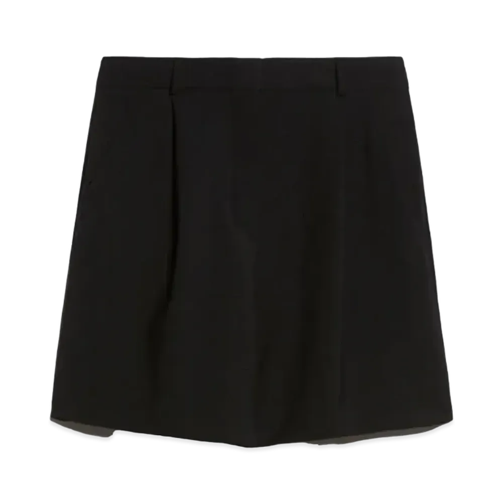 Max Mara Nablus Pure Wool Bermuda Shorts "Black"