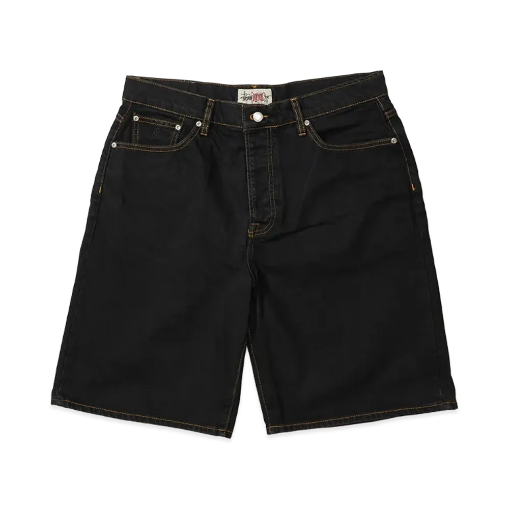 Stussy Big OL' Short Denim "Washed Black"