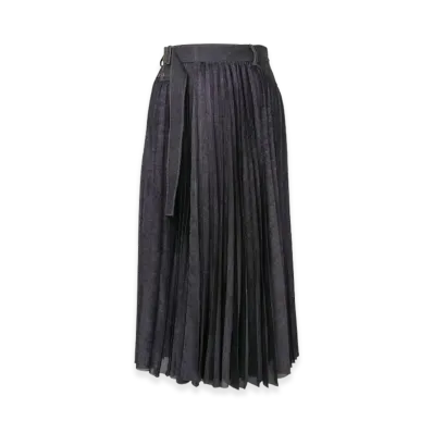 sacai Denim Mix Skirt "Indigo"