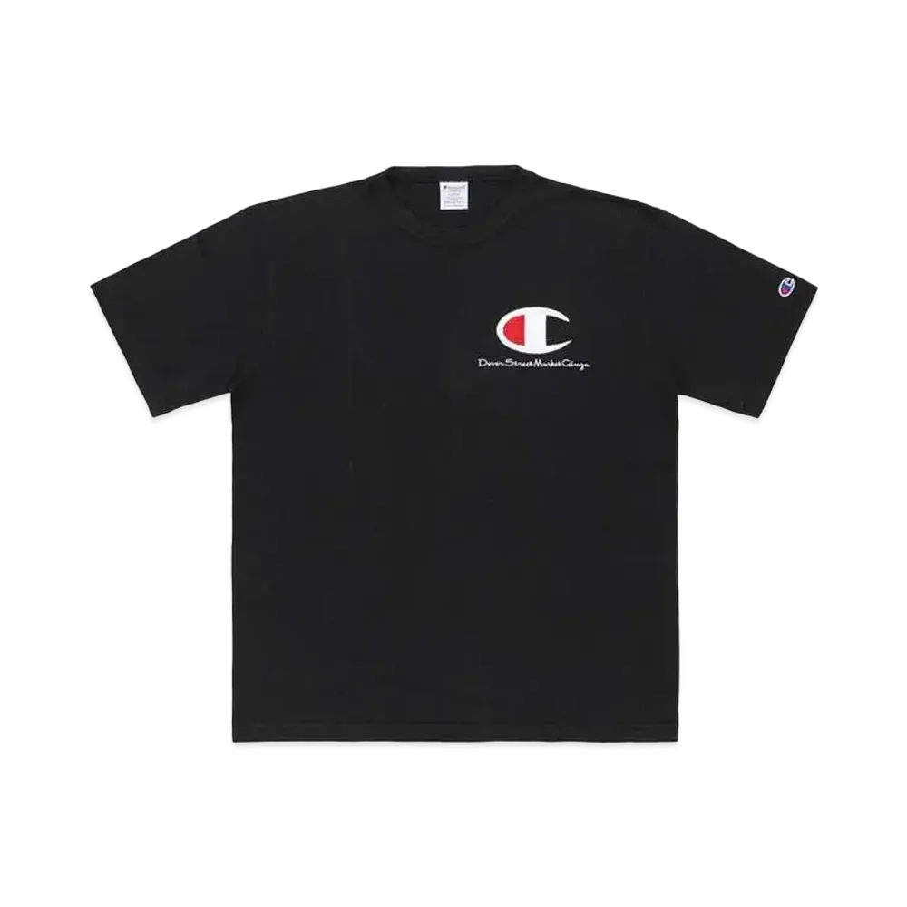 Dover Street Market Ginza x Champion Dsmg Short Sleeve T-Shirt C5-Z325 "Black"