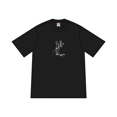Supreme Piss Tee "Black"