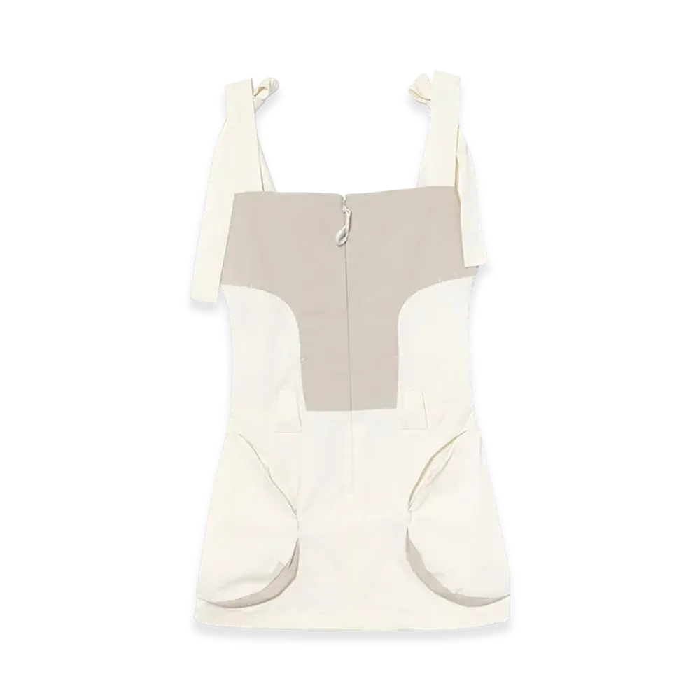 THEREDTHREAD G Tech Jumpskirt "White"