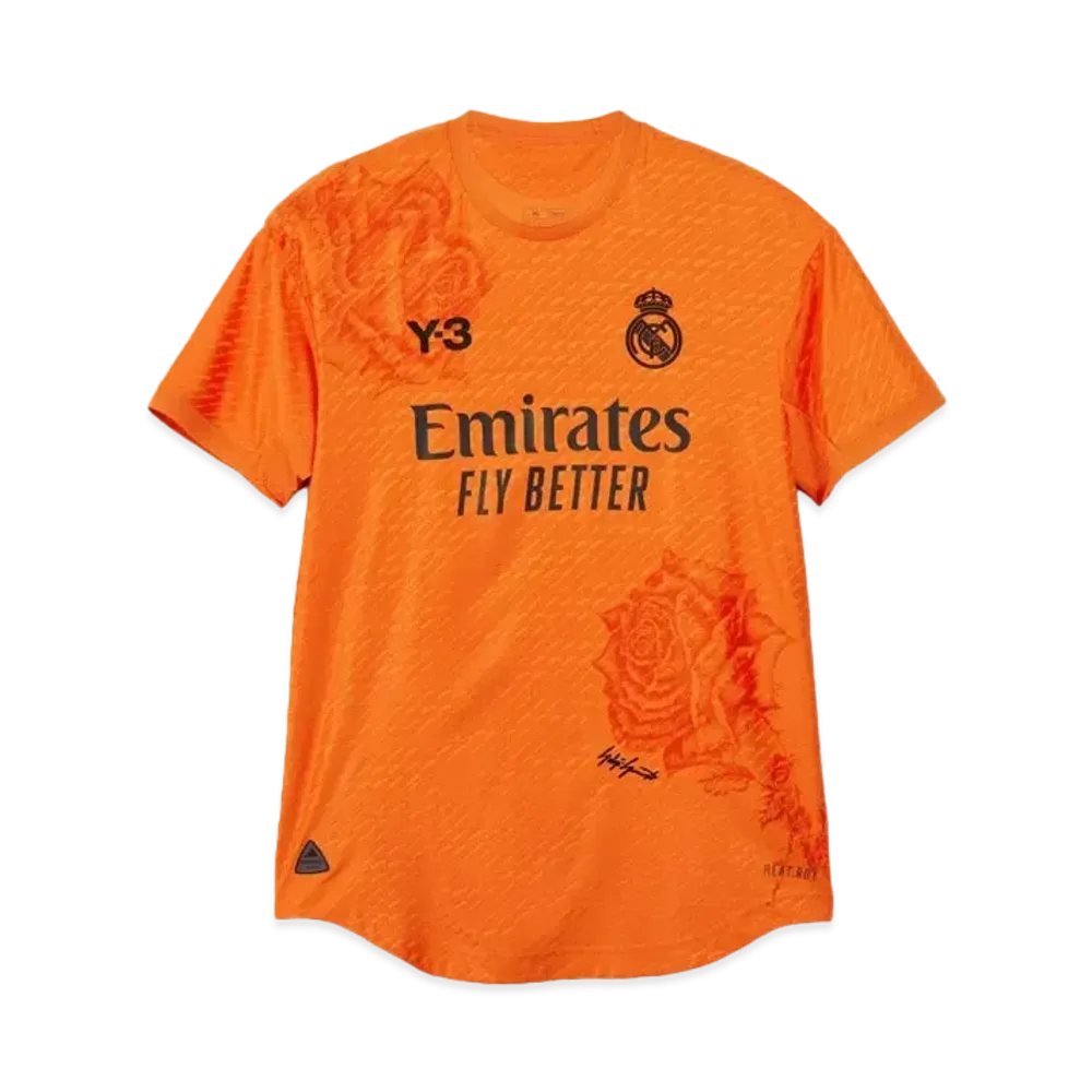 Y-3 Real Madrid 23/24 4TH Authentic Uniform "Orange"