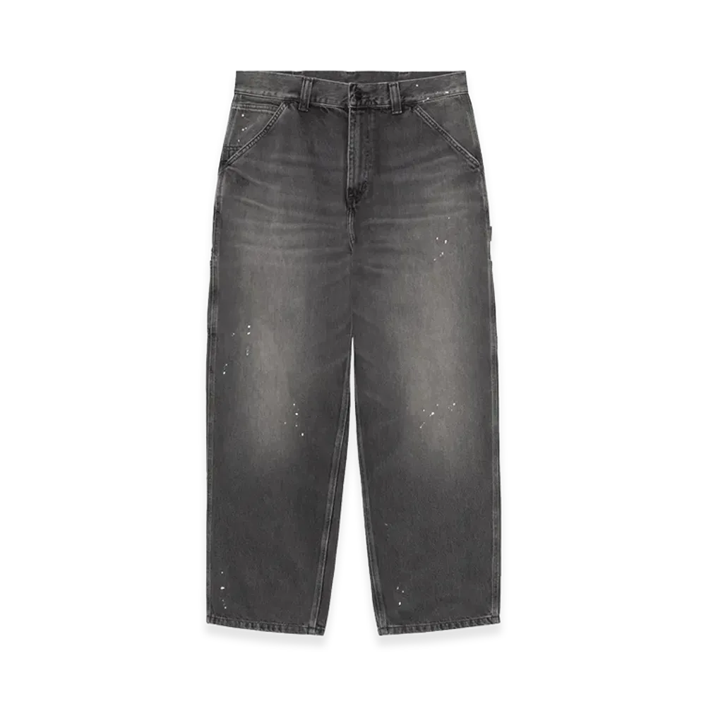 Carhartt WIP OG Single Knee Pant "Black/Destroy Wash/Splatter"