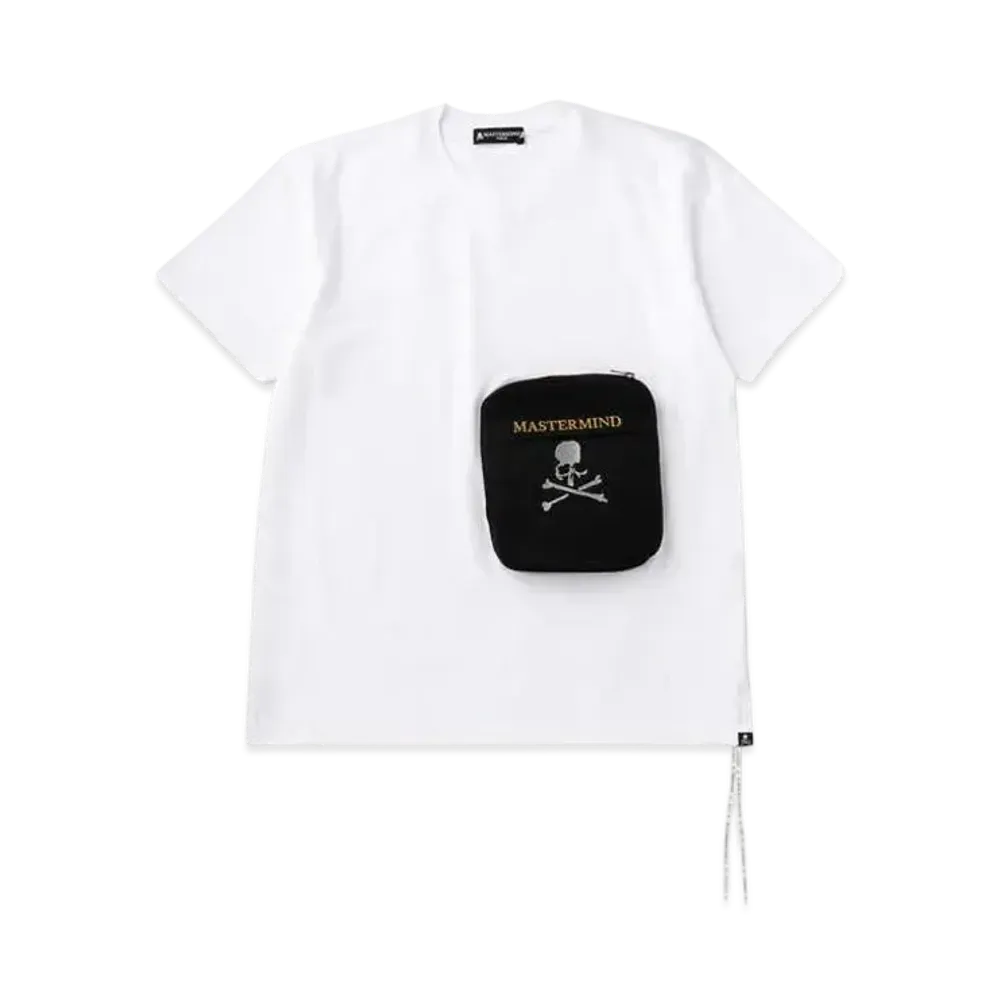 mastermind WORLD Bag Pocket SS Crewneck 1 "White"